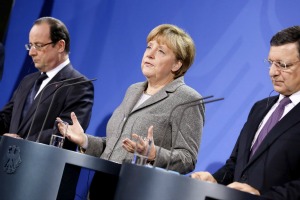 Angela Merkel s’engage à coopérer sur la stabilité de la zone euro